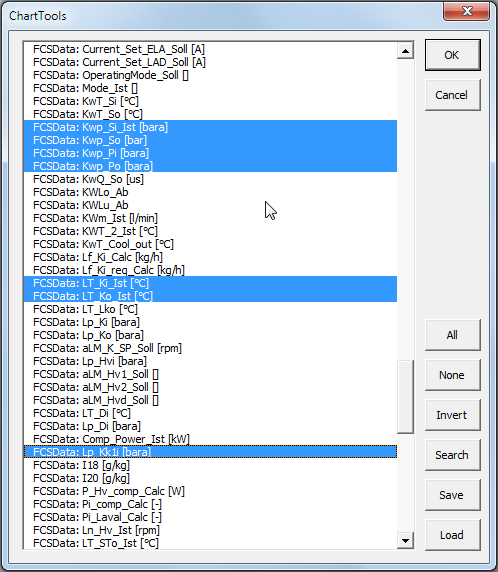ChartTools-Dialogbox Select series