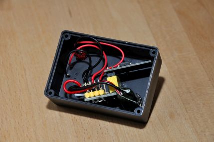 ESP8266 ESP-01 Gaszähler Gehäuse innen