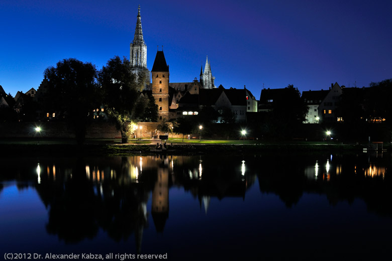Ulm bei Nacht