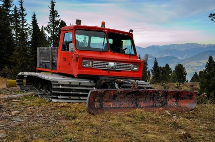 PistenBully bearbeitet