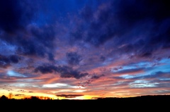 Sonnenuntergang Ulm