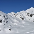 weiße Berge